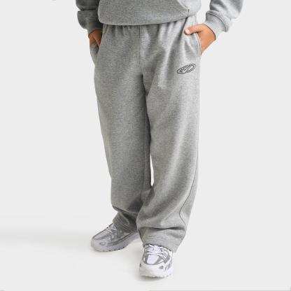 Big Kids' Nithtke Sportswear Club Fleece Loose Open-Hem Pants - Dark Grey Heather