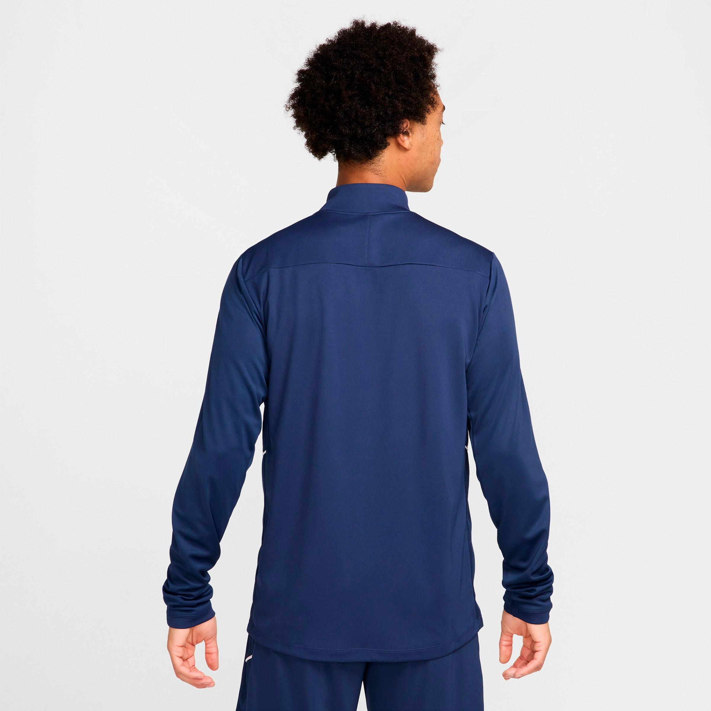 Men's Nithtke Academy Dri-FIT Soccer Drill Top - Midnight Navy/Midnight Navy/White