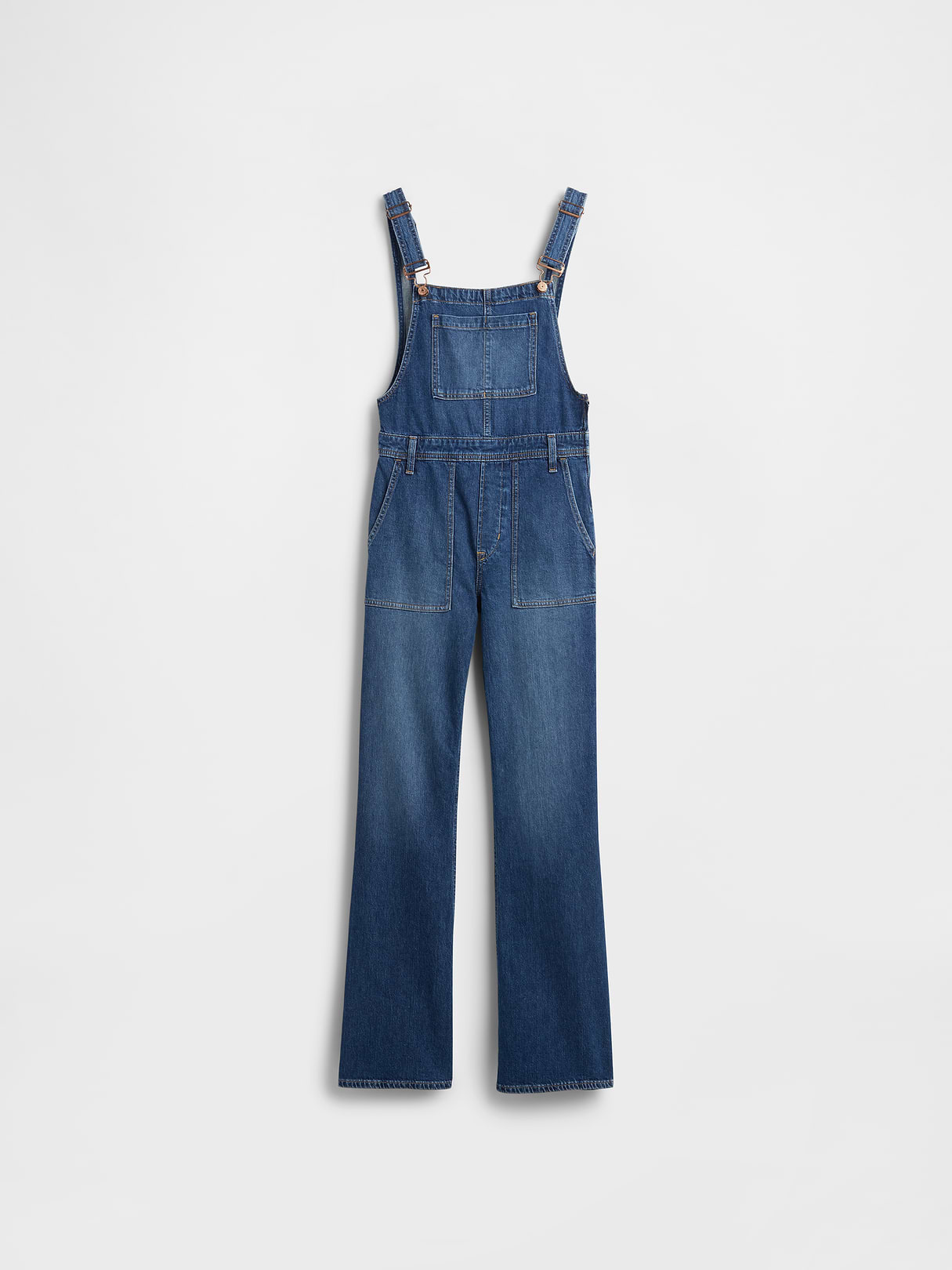 Long & Lean Overalls - Dark blue