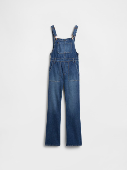 Long & Lean Overalls - Dark blue
