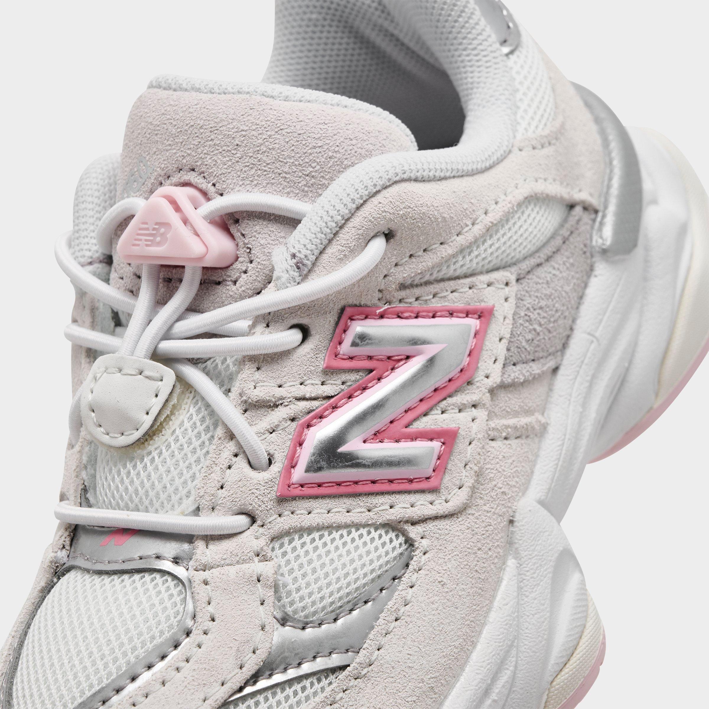 Girls' Toddler New Balance 9060 Casual Shoes - Pink/Grey - view 3