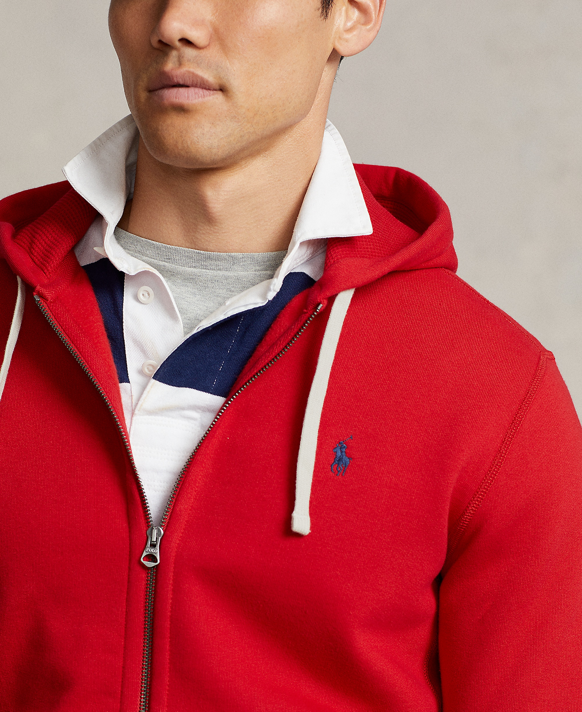 Polo Ralph Lauren Men's Signature Fleece Hoodie - Red