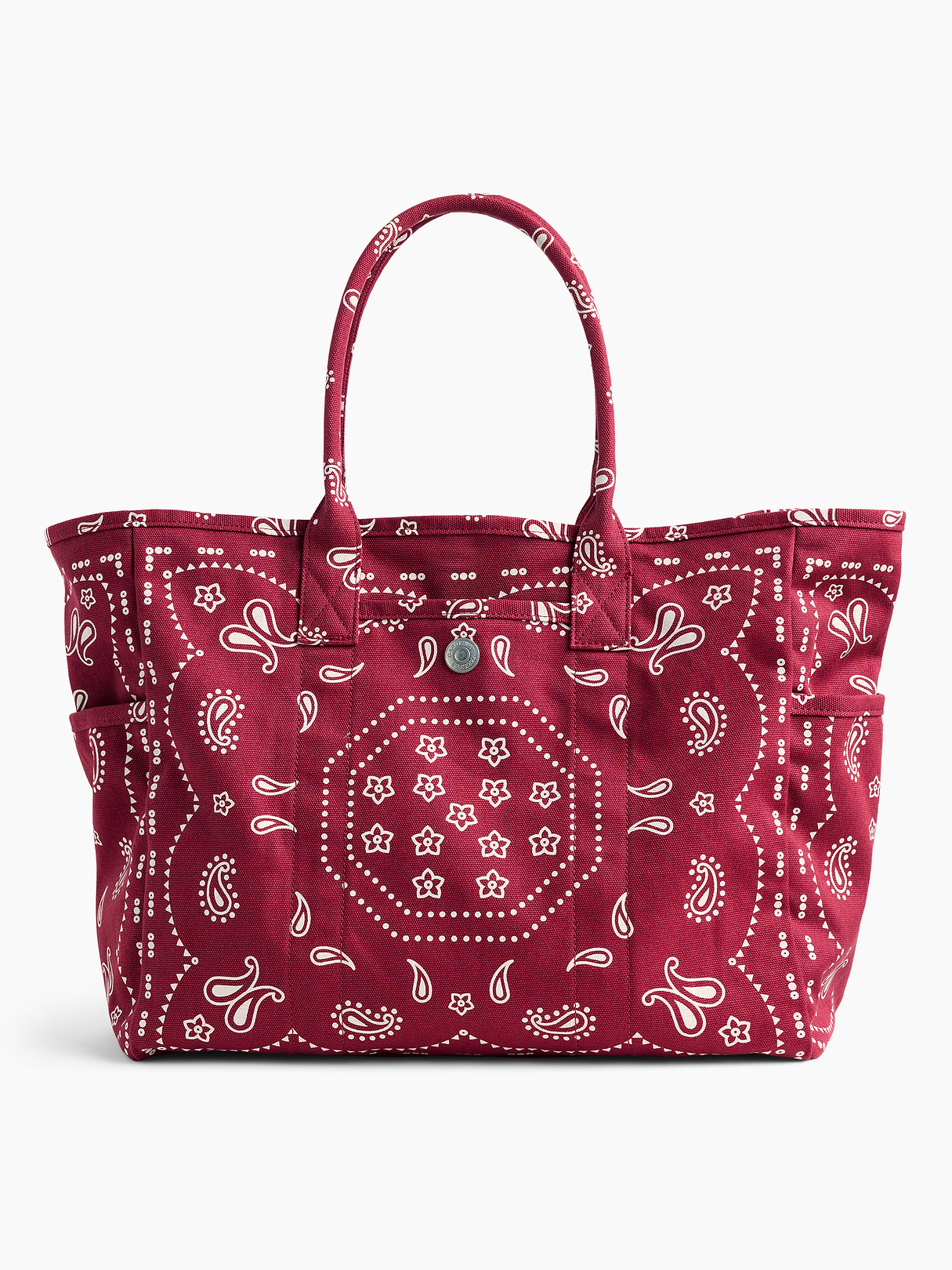 Mini Canvas Favorite Tote - Red bandana