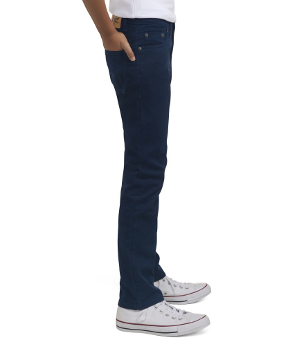 Levi's Boys' 8-20 511 Slim-Fit Sueded Pants - Dress Blues