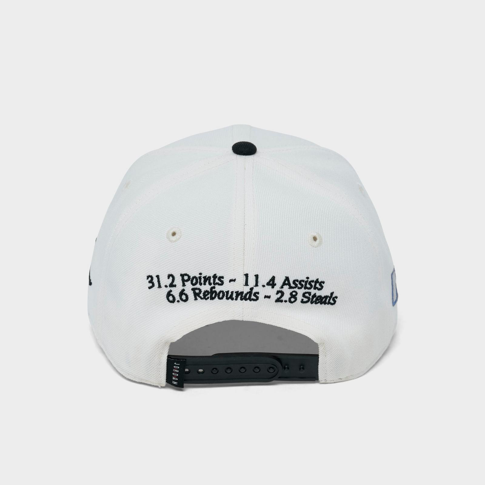 Jordan AJ6 1991 Finals Pro Snapback Hat - Pale Ivory/Black - view 6