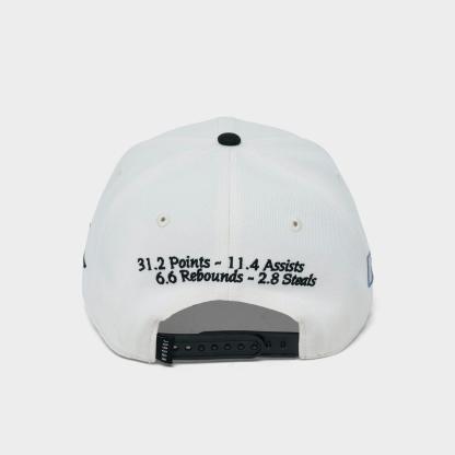 Jordan AJ6 1991 Finals Pro Snapback Hat - Pale Ivory/Black - view 6