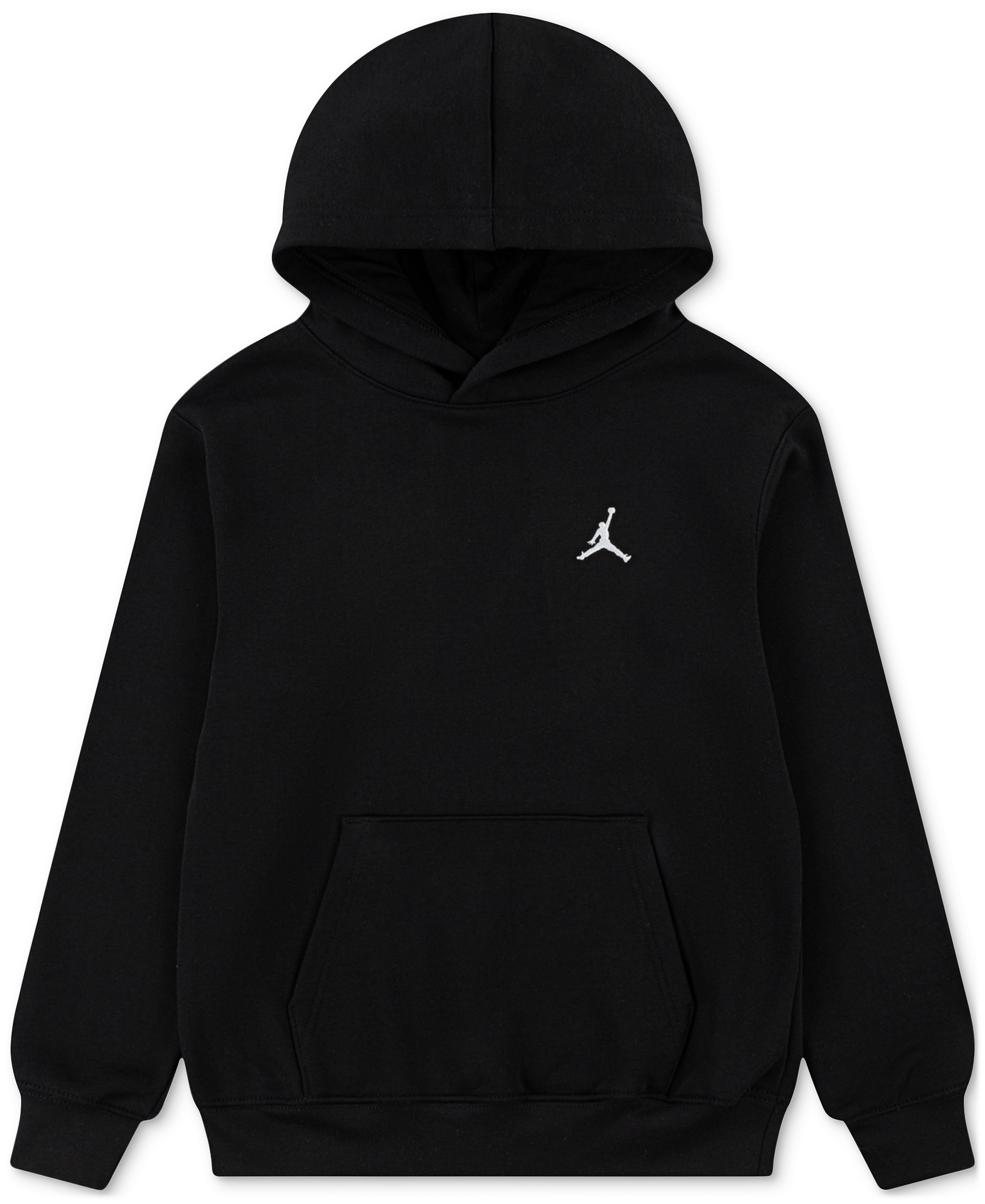 Jordan Boys' 8-20 Brooklyn Pull-On Long-Sleeve Hoodie - Black