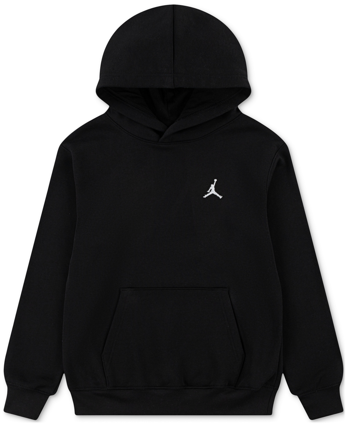 Jordan Boys' 8-20 Brooklyn Pull-On Long-Sleeve Hoodie - Black