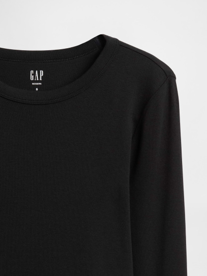 Modern Crewneck T-Shirt - Black