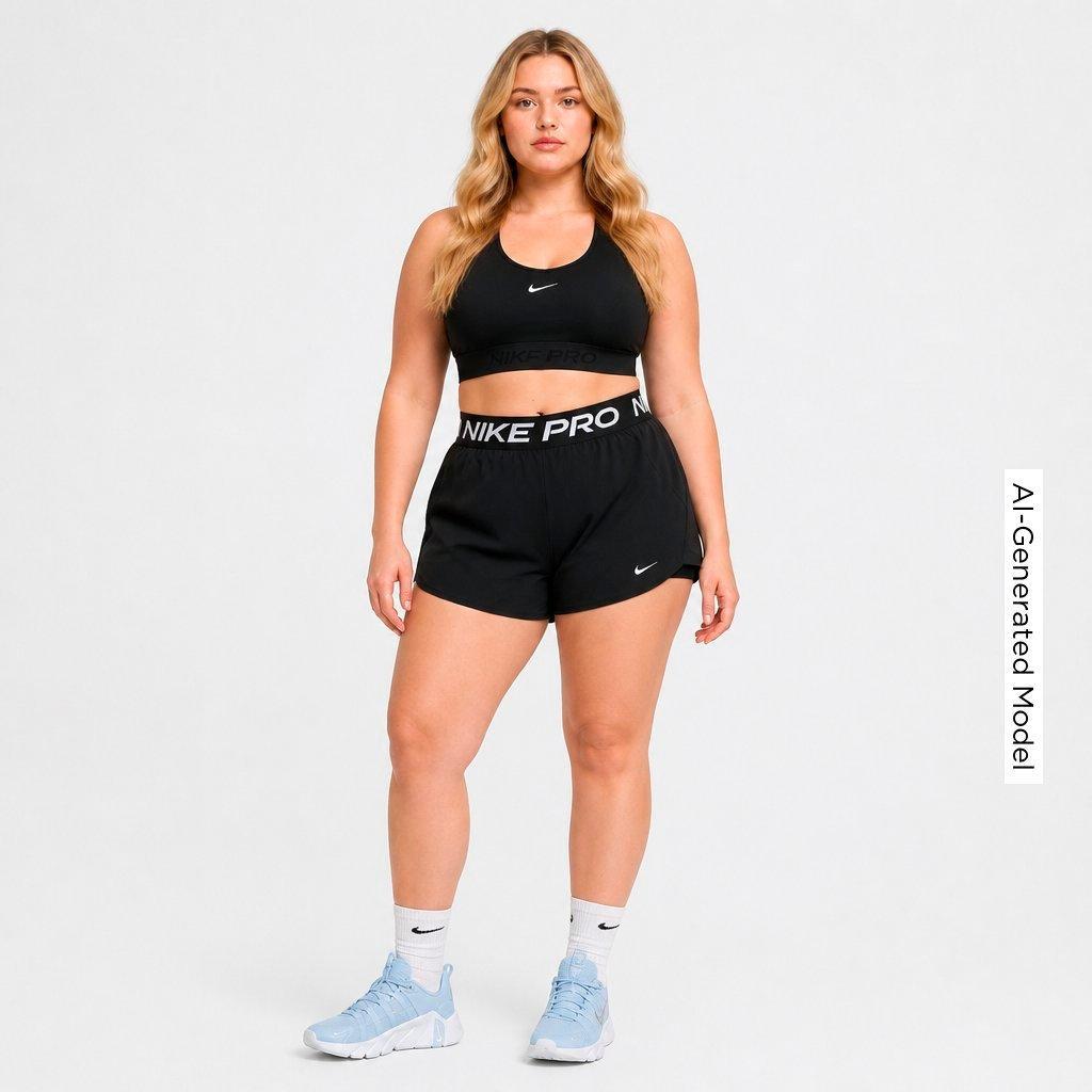 Women's Nithtke Pro 2-in-1 Shorts - Black/White