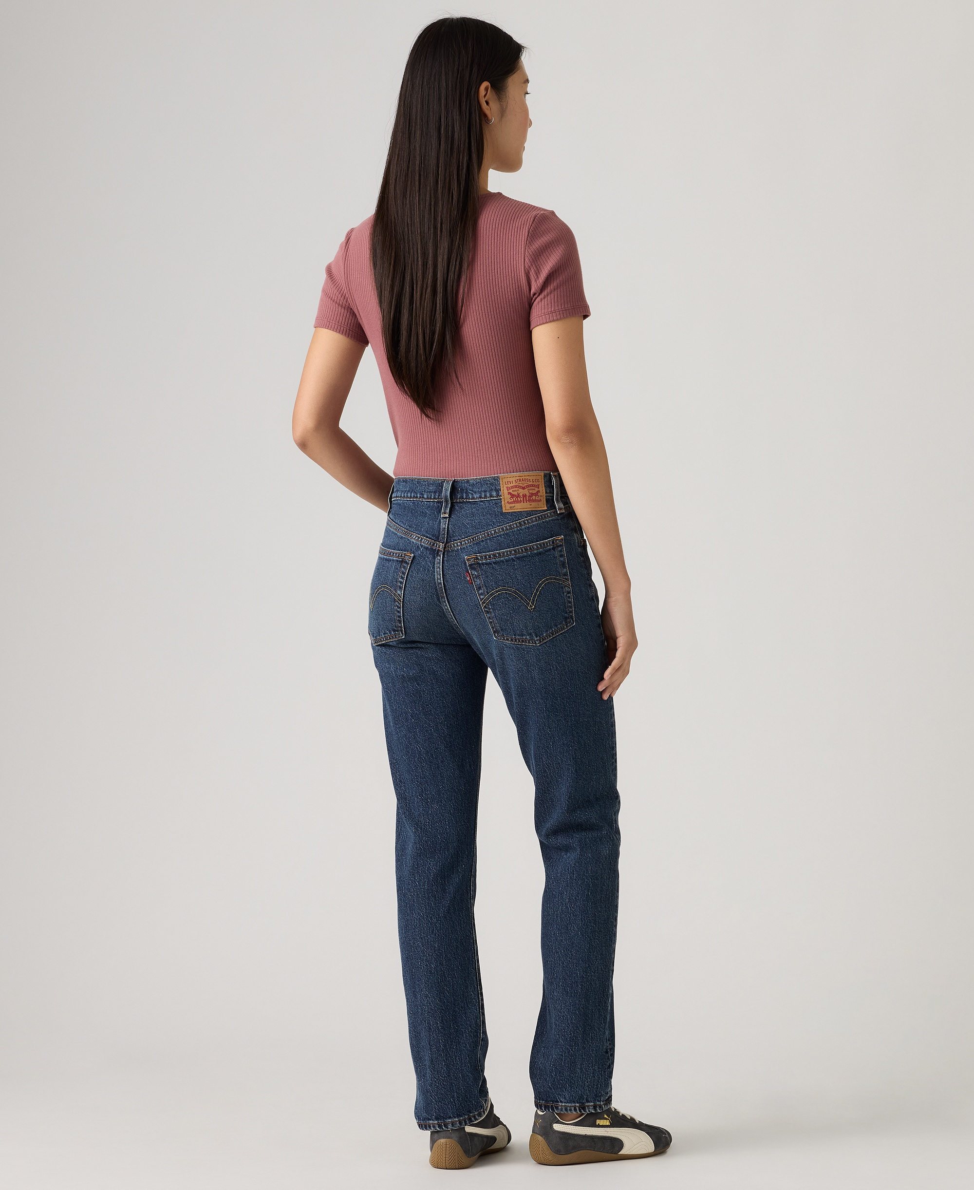 Levi's Women's 501 Original-Fit Straight-Leg Jeans - Believe Not