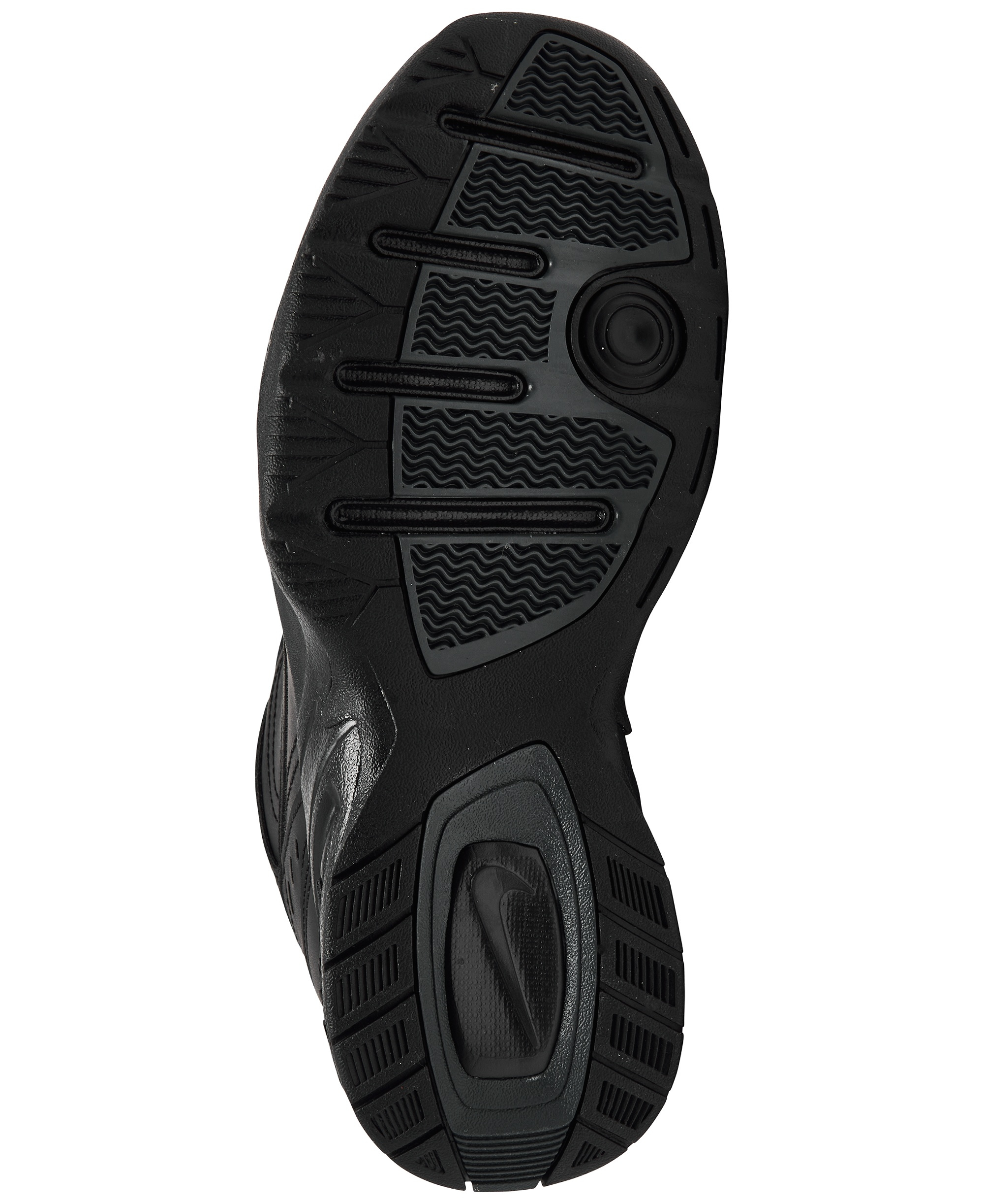 Nike Men's Wide-Width Air Monarch IV Training Sneakers from Finish Line - Black, Black