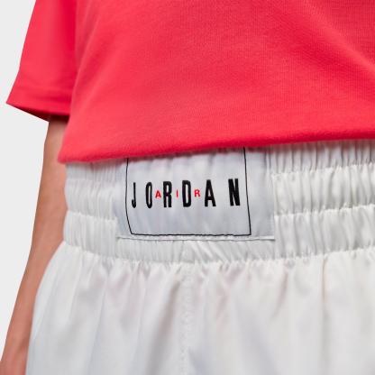 Men's Jordan Flight Muay Thai Woven Shorts - Sail/Black/University Red - view 5