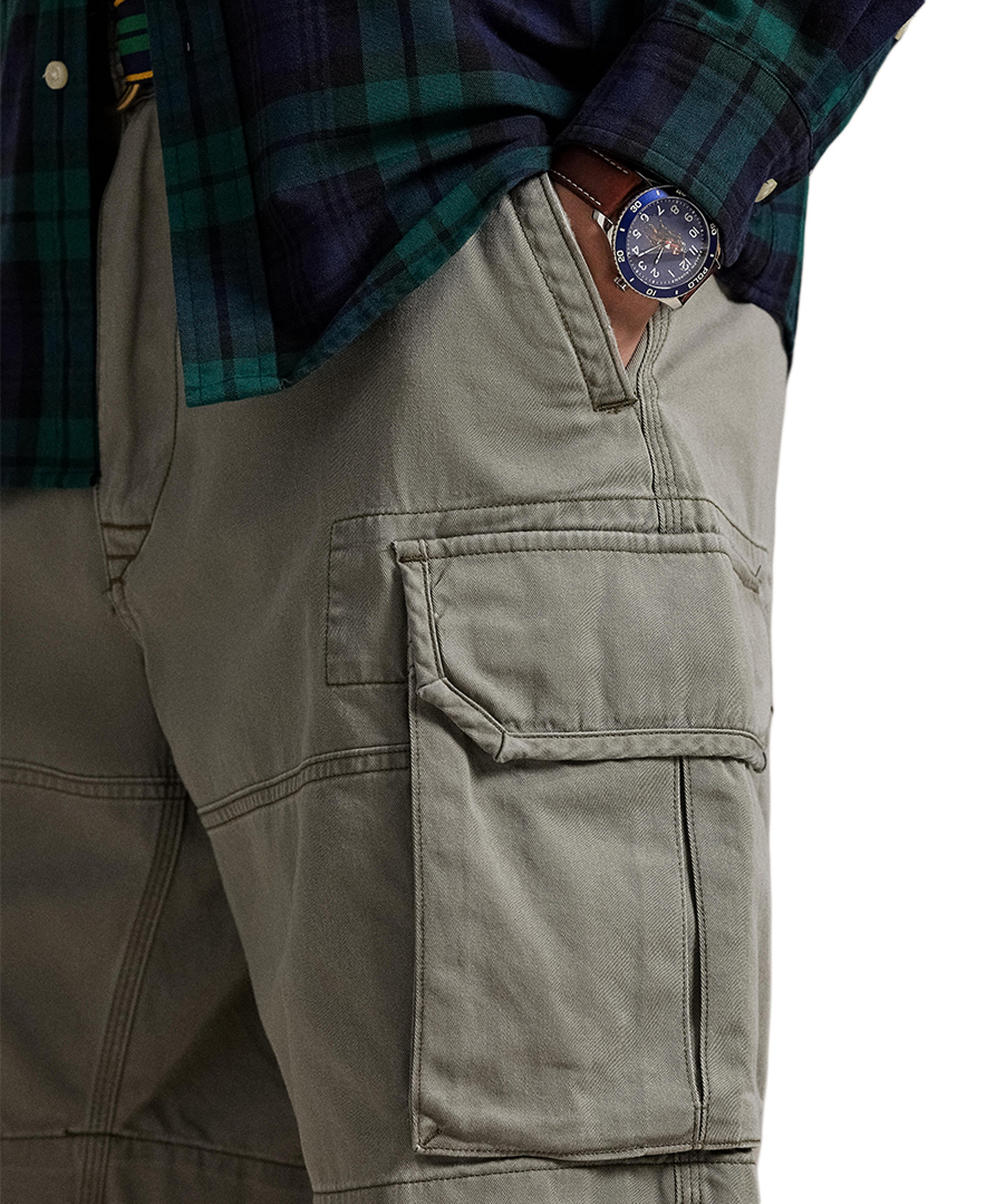Polo Ralph Lauren Men's Shorts, 10.5" Classic Gellar Cargos - Mountain Green