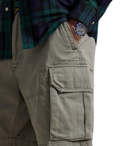 Polo Ralph Lauren Men's Shorts, 10.5" Classic Gellar Cargos - Mountain Green