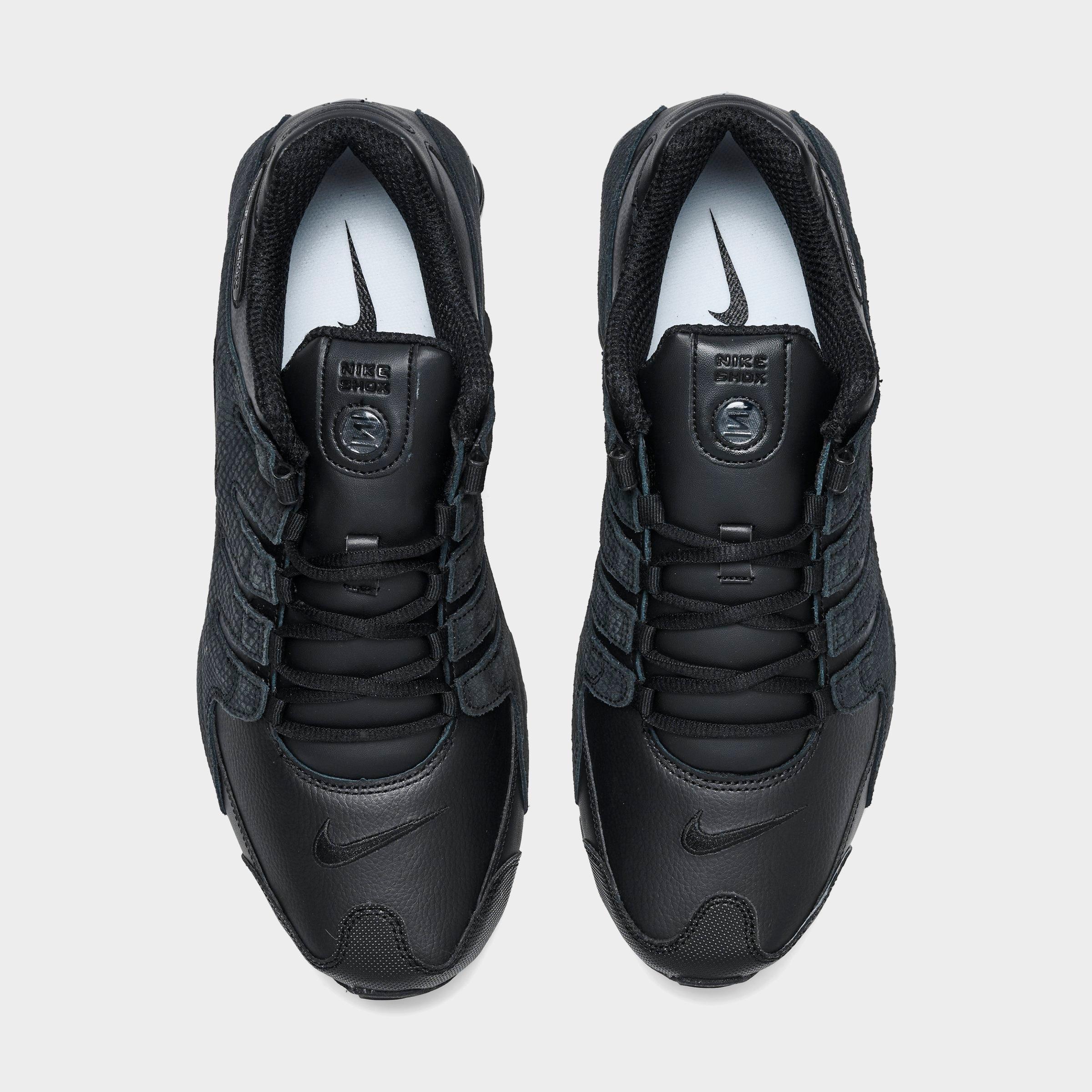 Men's Nithtke Shox NZ Casual Shoes - Black/Black/Black (378341-001) - Top view