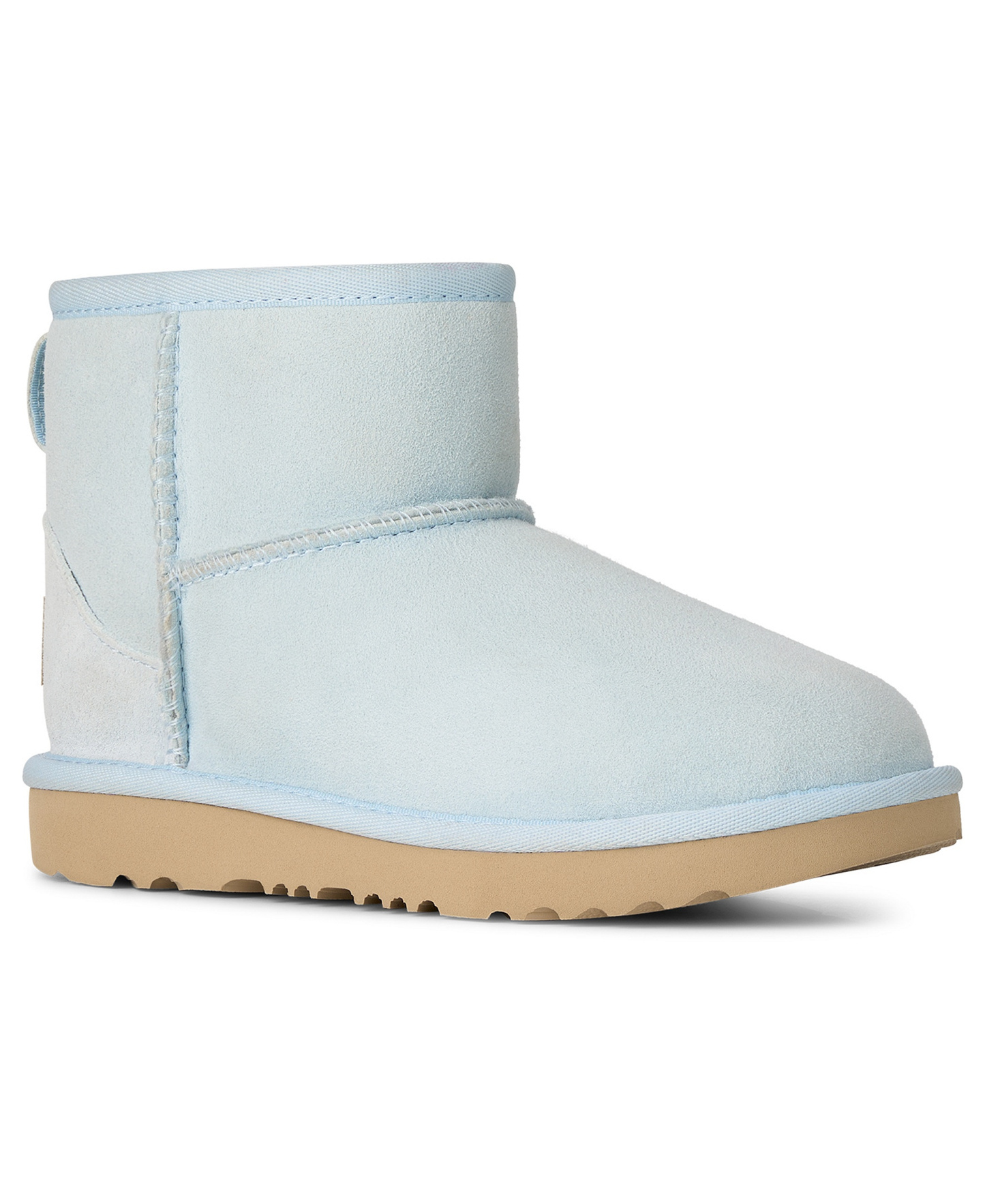 UGG® Kids Classic Mini II Slip-On Booties - Sky Blue