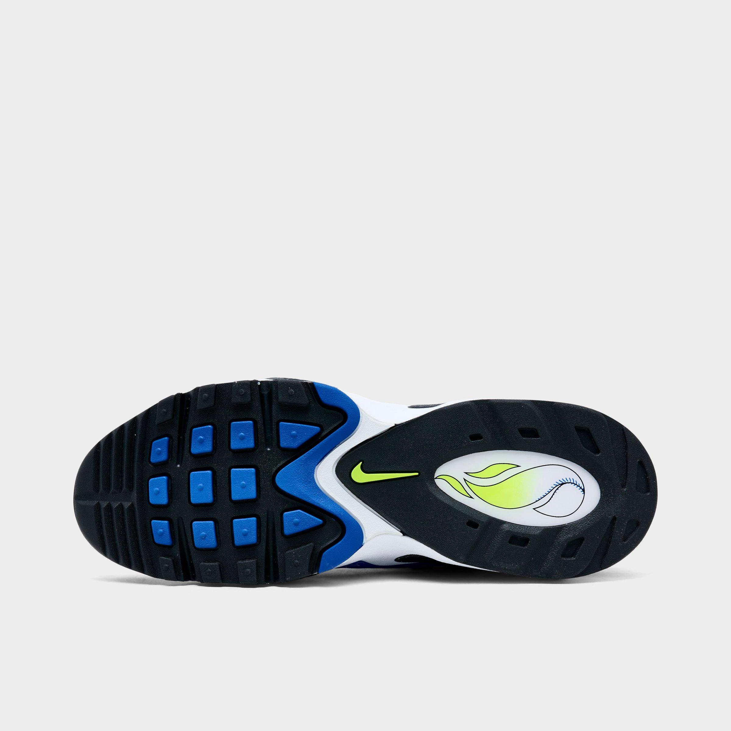 Men's Nithtke Air Griffey Max 1 Casual Shoes - Varsity Royal/White/Volt/Black - Bottom view