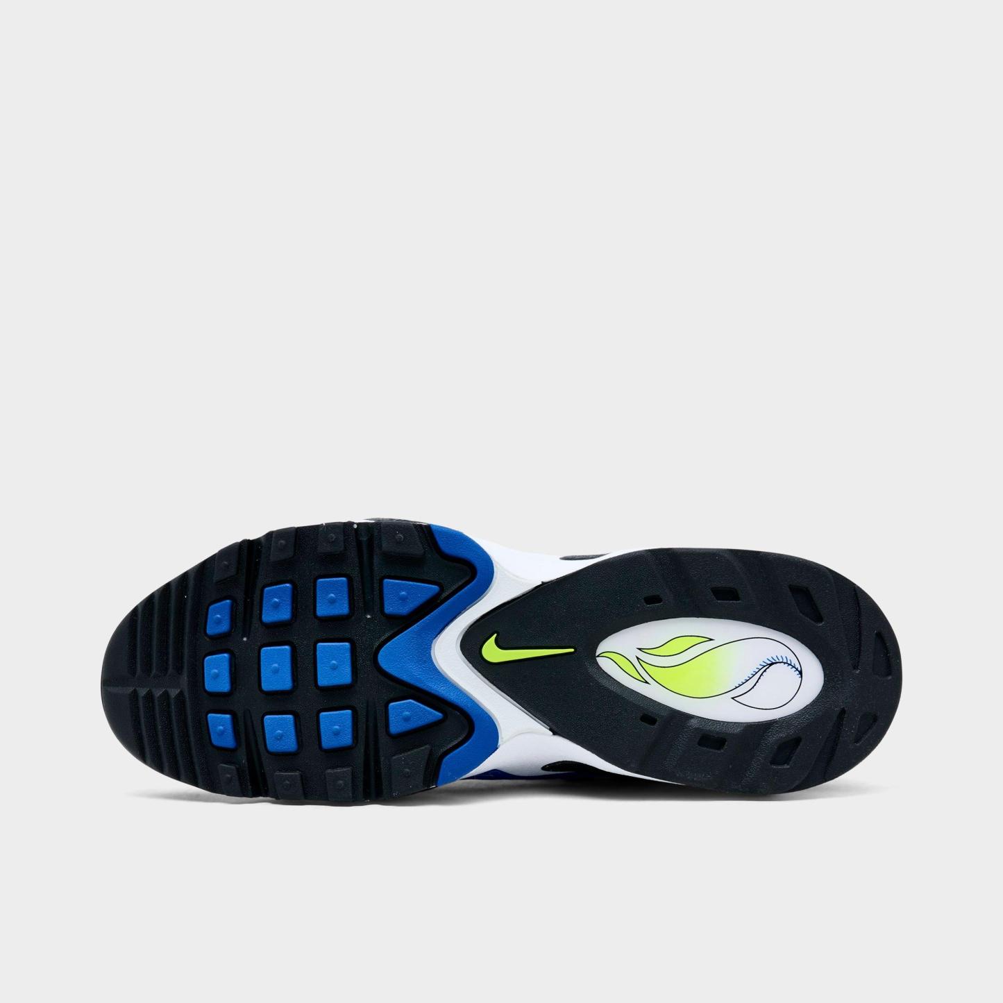 Men's Nithtke Air Griffey Max 1 Casual Shoes - Varsity Royal/White/Volt/Black - Bottom view
