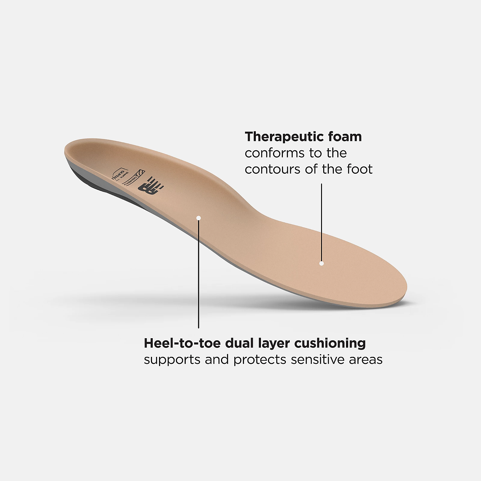 New Balance Therapeutic Cushion, FL6382BK