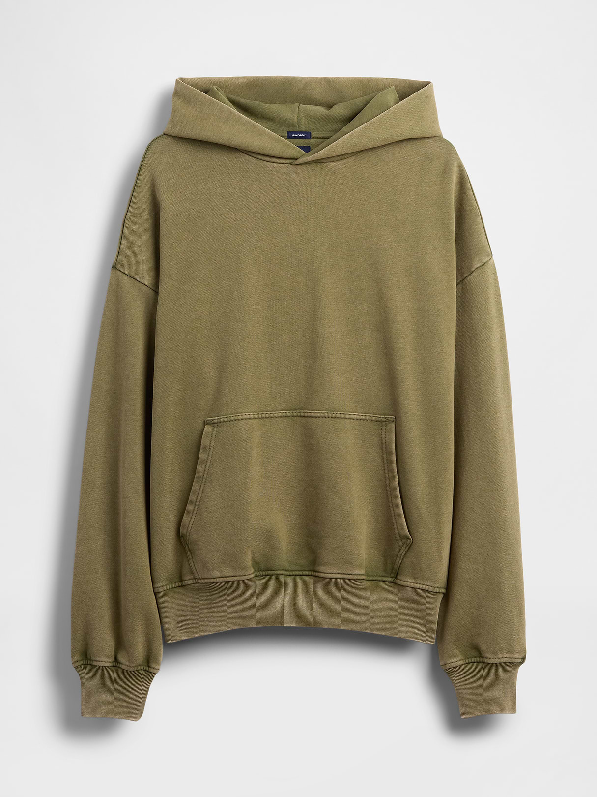Adult Heavyweight Oversized Hoodie - army jacket green