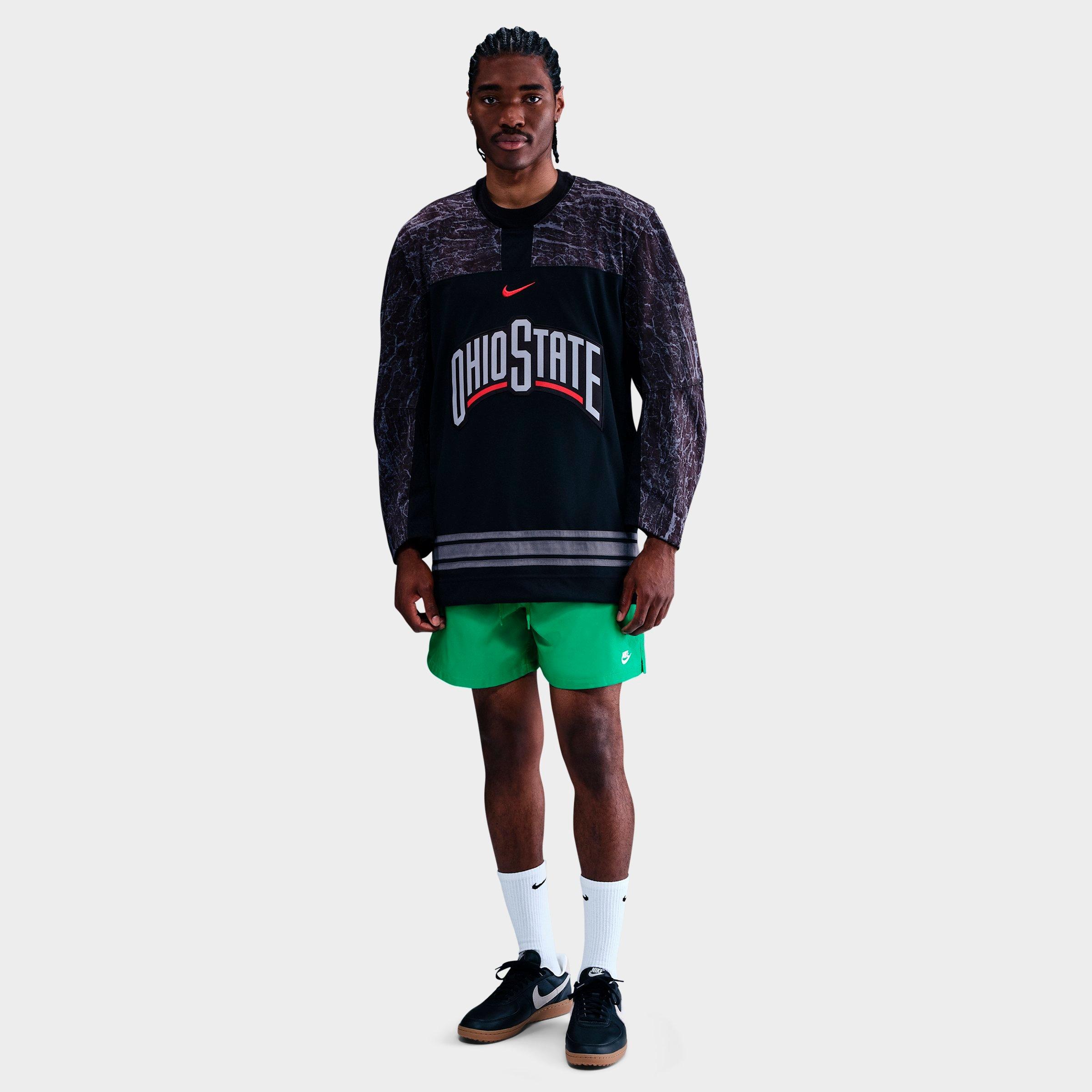 Men's Nithtke Club Woven 6" Flow Shorts - Stadium Green/White