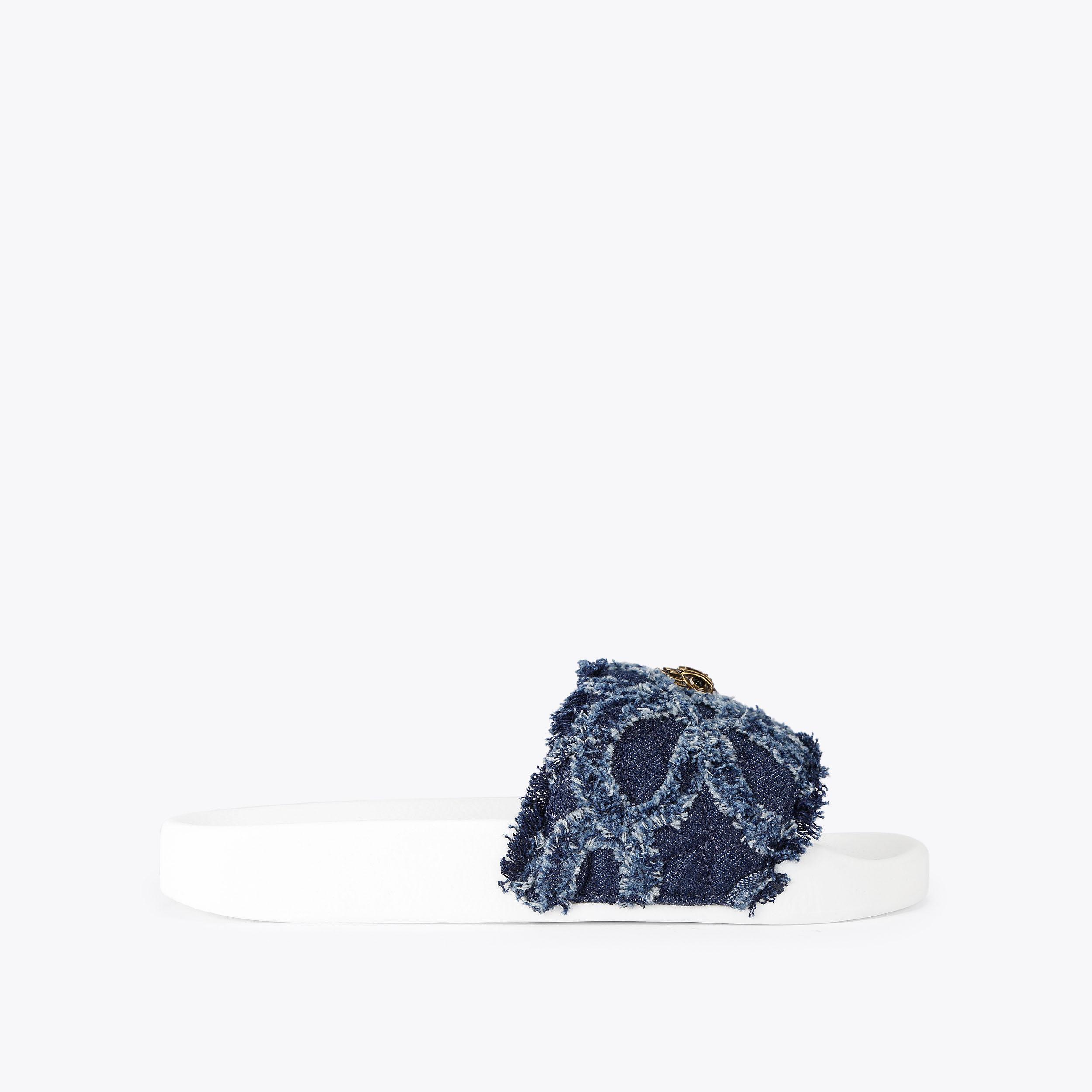 Kurt Geiger London Meena Eagle Sandal - Blue