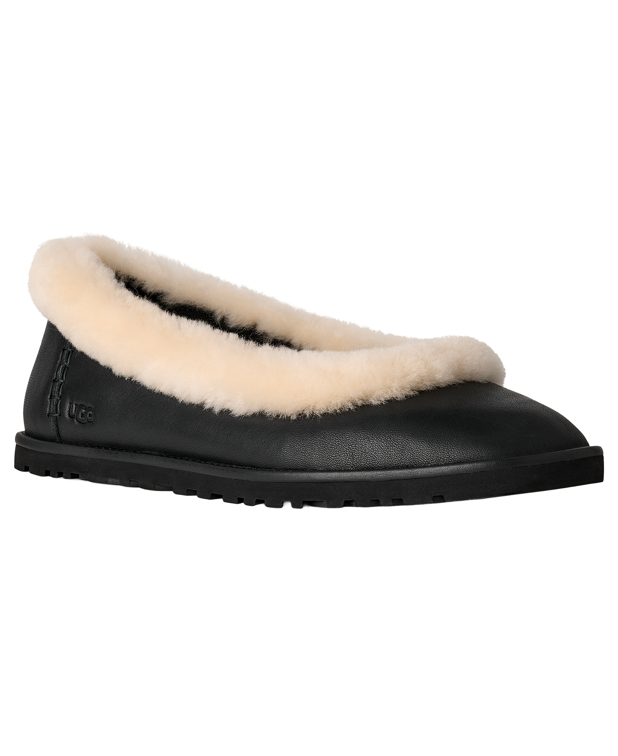UGG® Women's Zora Ballet Round Toe Flats - Black