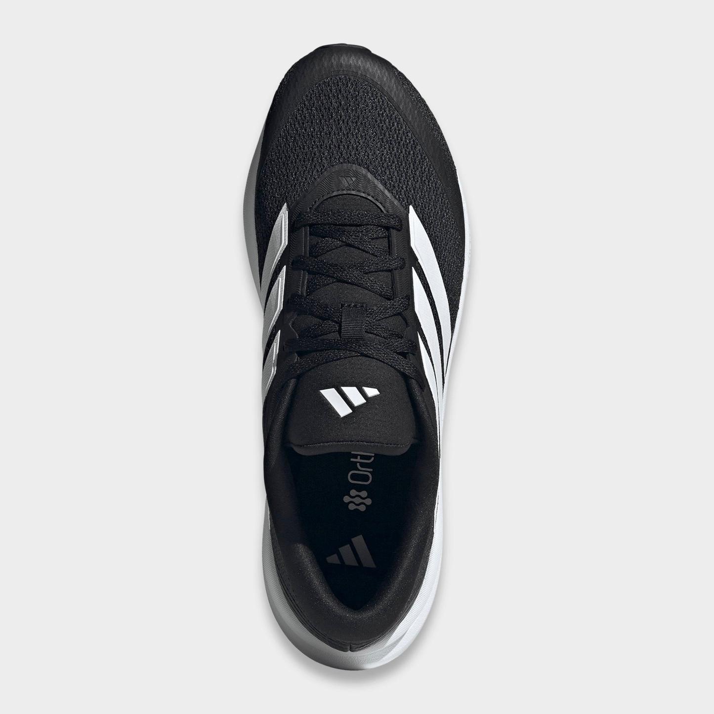 Men's adidas Runfalcon 6 Cloudfoam Running Shoes (Wide Width) - Core Black/Cloud White/Carbon - Top view