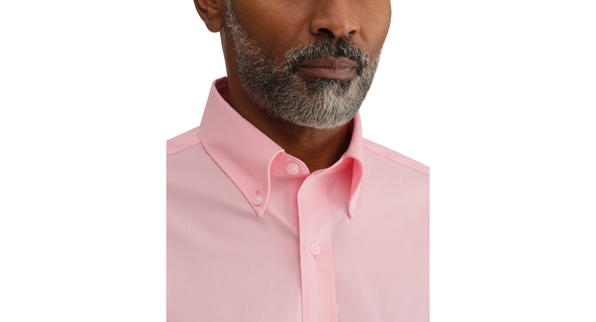 Tommy Hilfiger Men's Regular Fit Wrinkle Resistant Stretch Dress Shirt - Coral