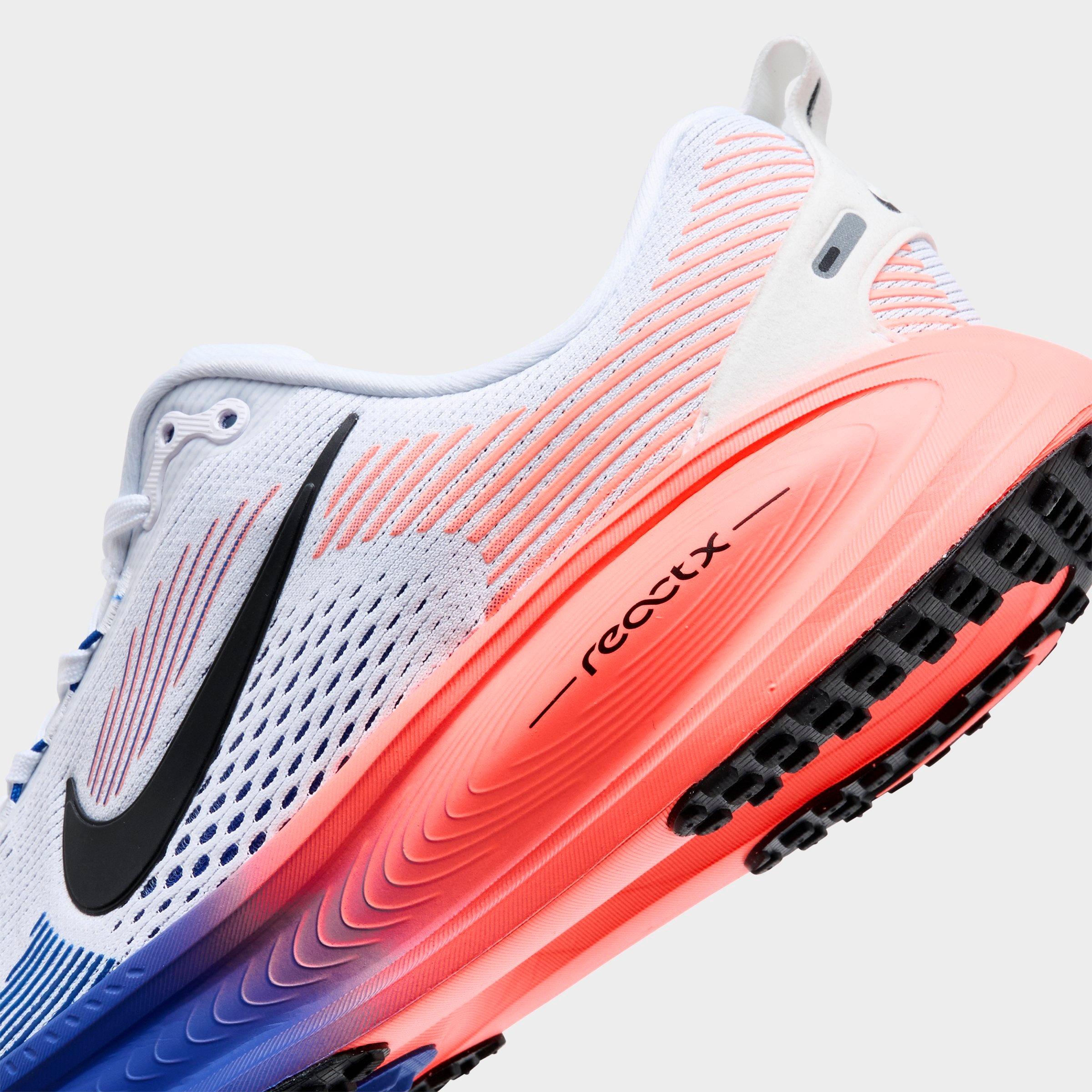 Big Kids' Nithtke Vomero 18 Running Shoes - Part 1 - White/Racer Blue/Atomic Pink/Black - Detail shot