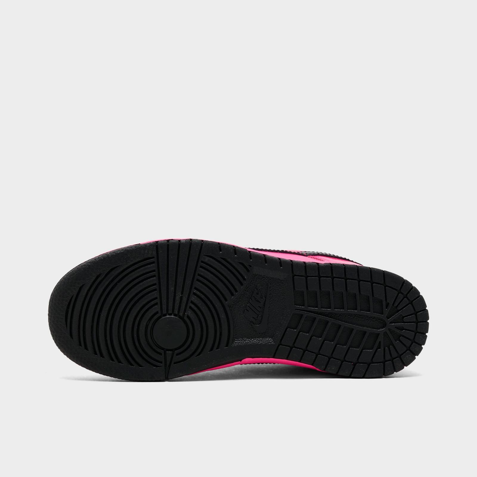 Little Kids' Nike Dunk Low Casual Shoes - Pink Blast/Pink Blast/Black