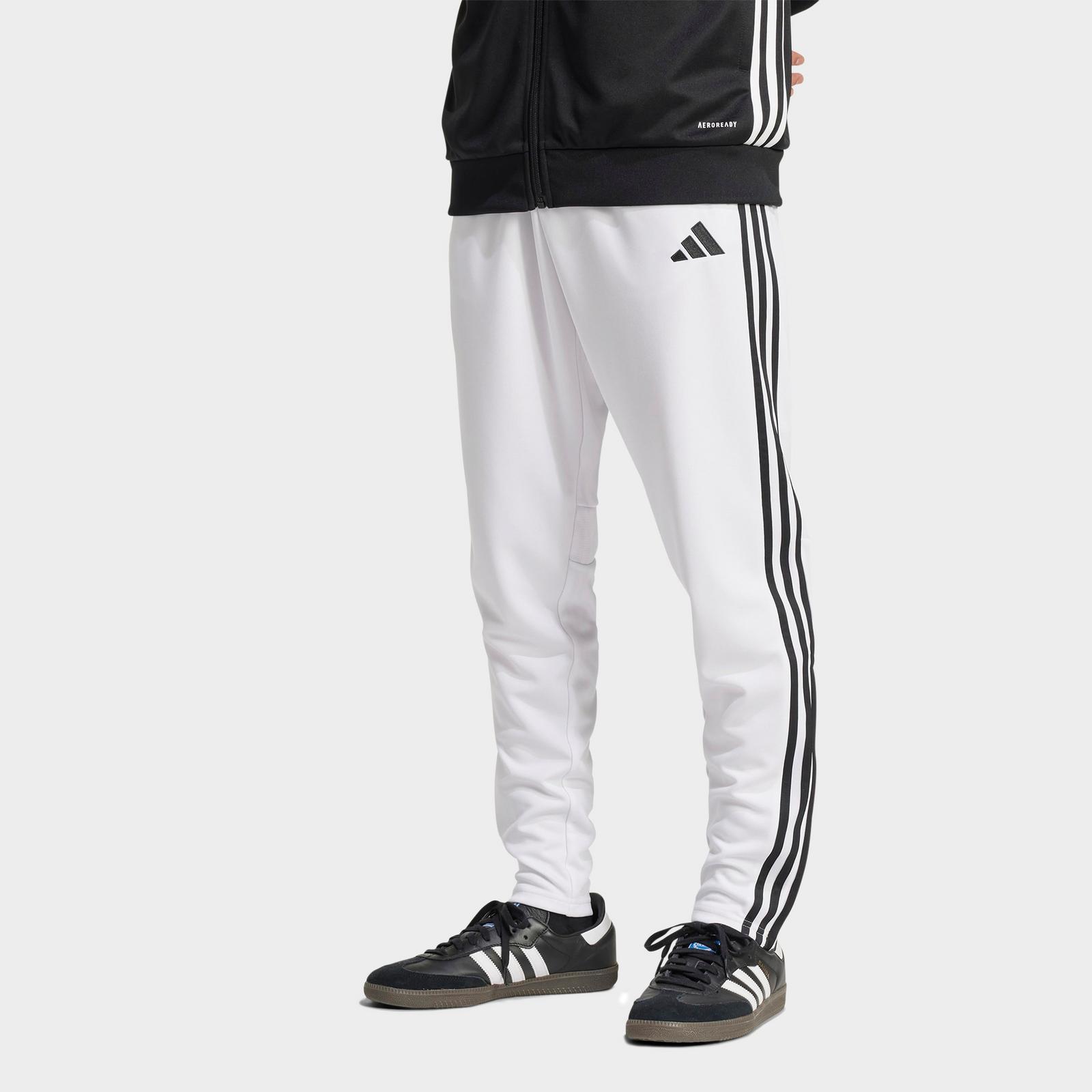Men's adidas Tiro 25 Essentials Training Pants - White/Black - view 1
