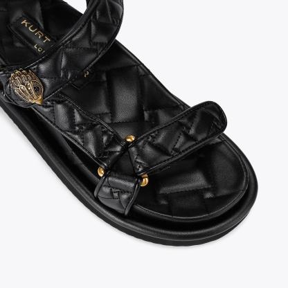 Kurt Geiger London Orson Velcro Sandal - Black - view 5