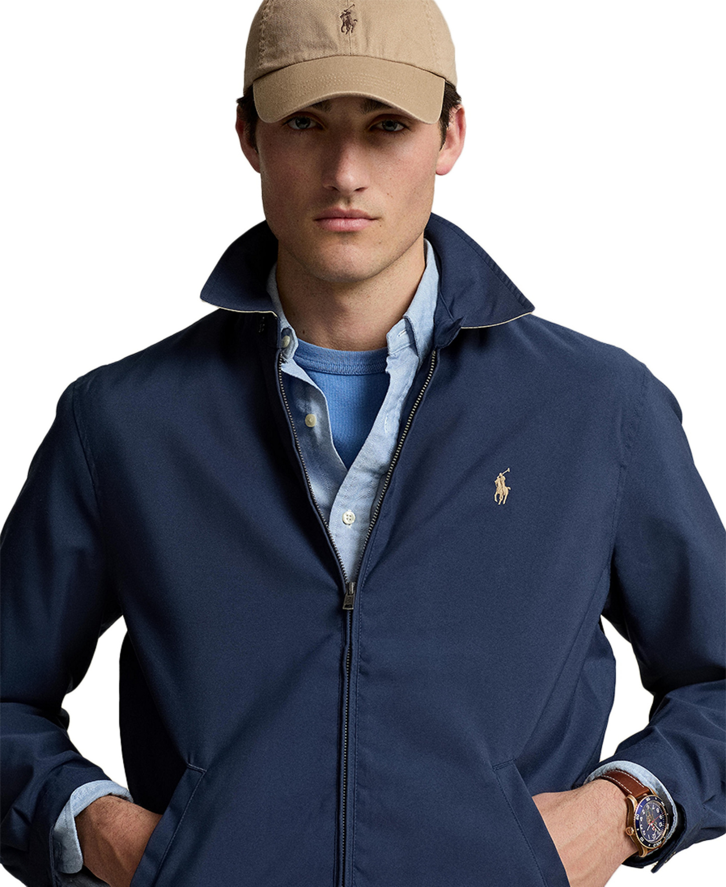 Polo Ralph Lauren Men's Lightweight Windbreaker - Refined Navy