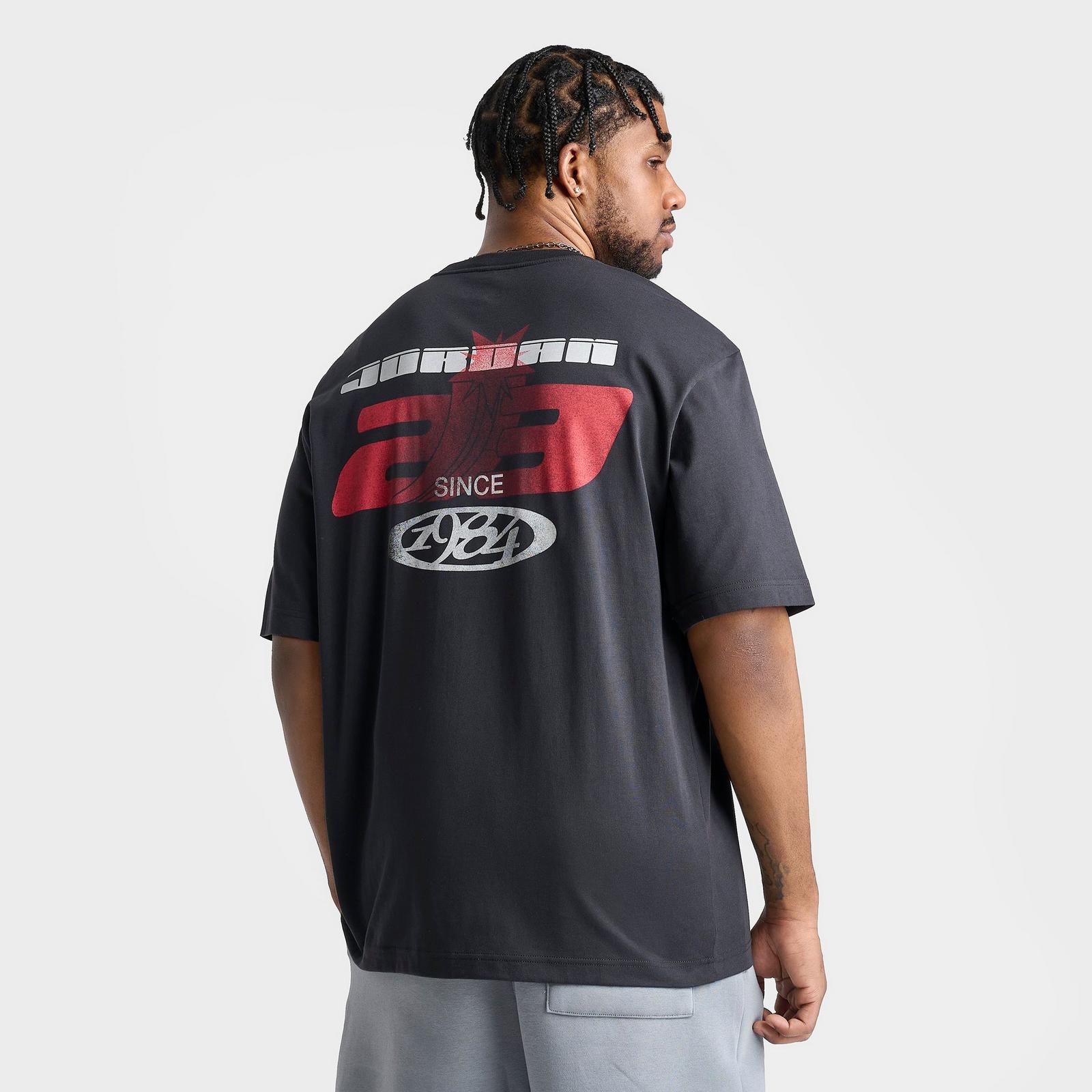 Men's Jordan 23 Star Graphic T-Shirt - Off Noir - view 4