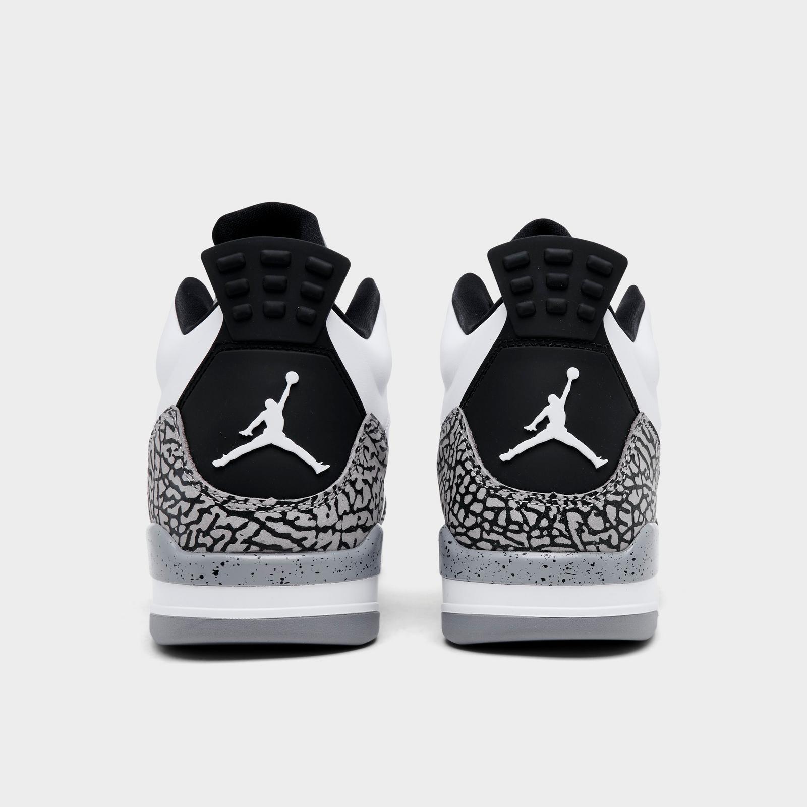 Men's Air Jordan Son of Mars Low Casual Shoes - White/Black/Cement Grey/Gym Red - Left shoe facing left. Outside of the shoe. - view 4