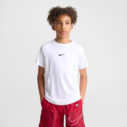 Boys' Big Kids' Nike Dri-FIT Pro T-Shirt - White