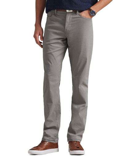 Polo Ralph Lauren Men's Classic-Fit Performance Twill Pants - Perfect Gray