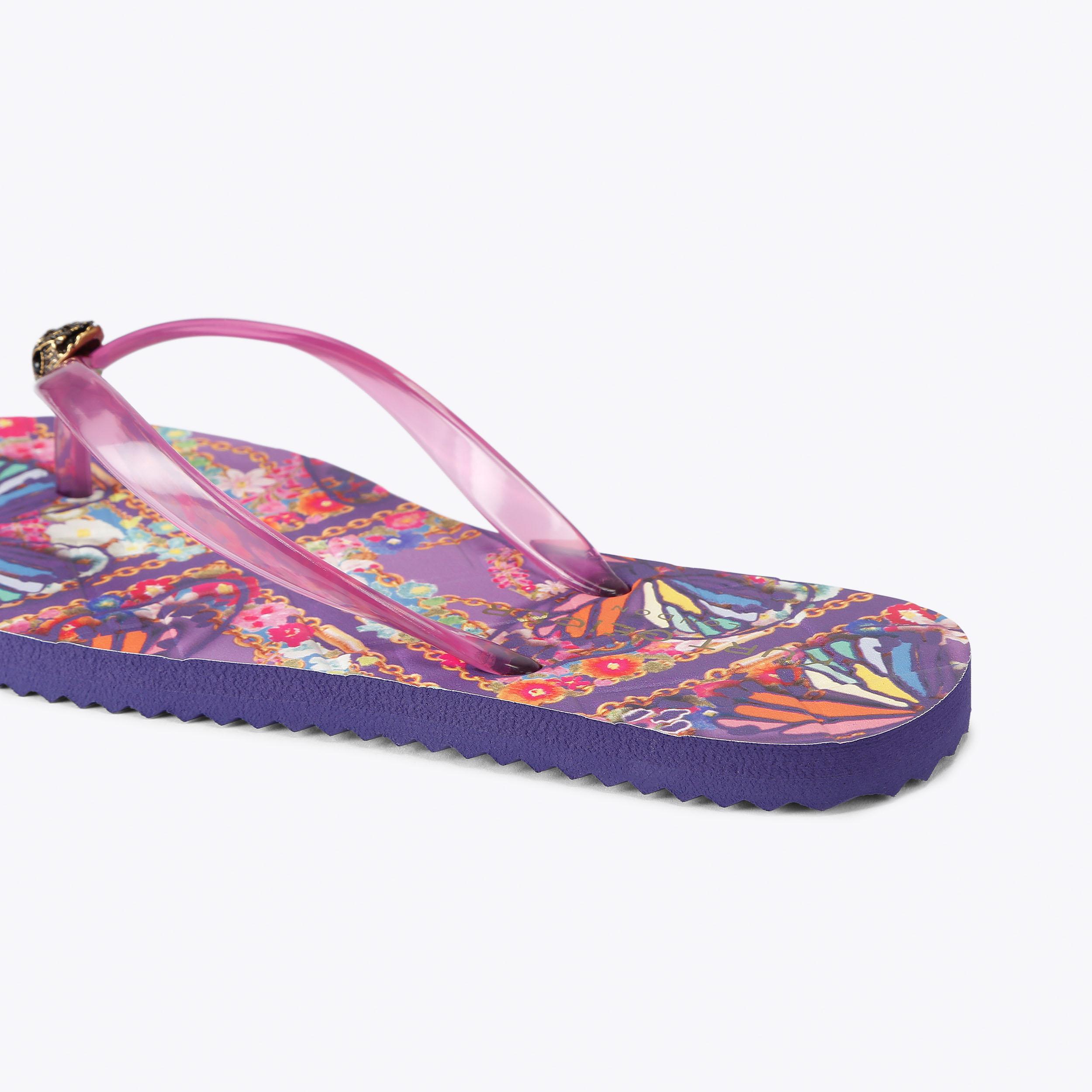 Kurt Geiger London Kensington Flip Flop Sandal - Purple - view 4