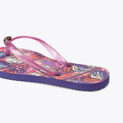 Kurt Geiger London Kensington Flip Flop Sandal - Purple - view 4