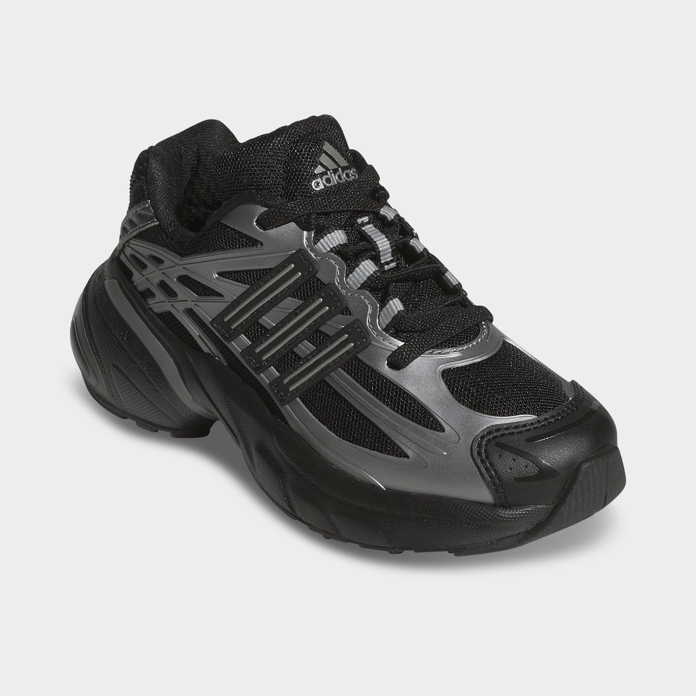 Little Kids' adidas Adistar XLG 2.0 Stretch Lace Casual Shoes - Core Black/Core Black - Both shoes facing left