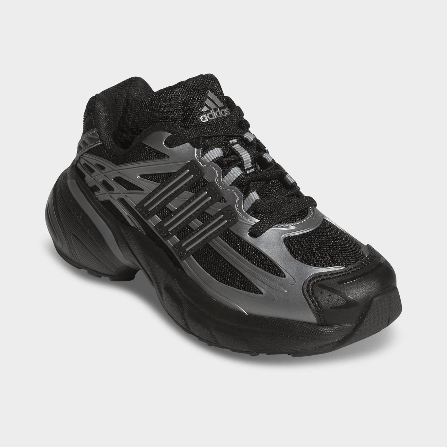 Little Kids' adidas Adistar XLG 2.0 Stretch Lace Casual Shoes - Core Black/Core Black - Both shoes facing left