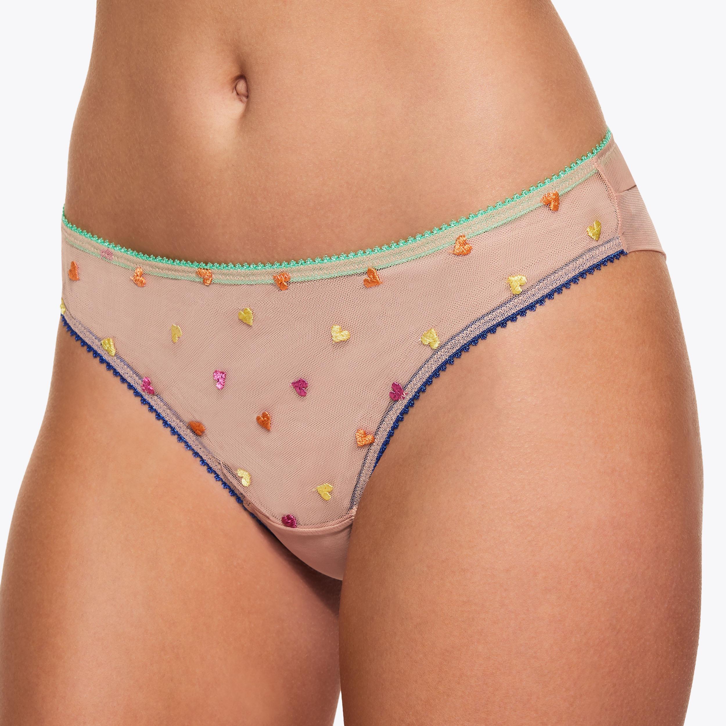 Kurt Geiger London Dora Larsen Brazilian Briefs - Beige - view 3