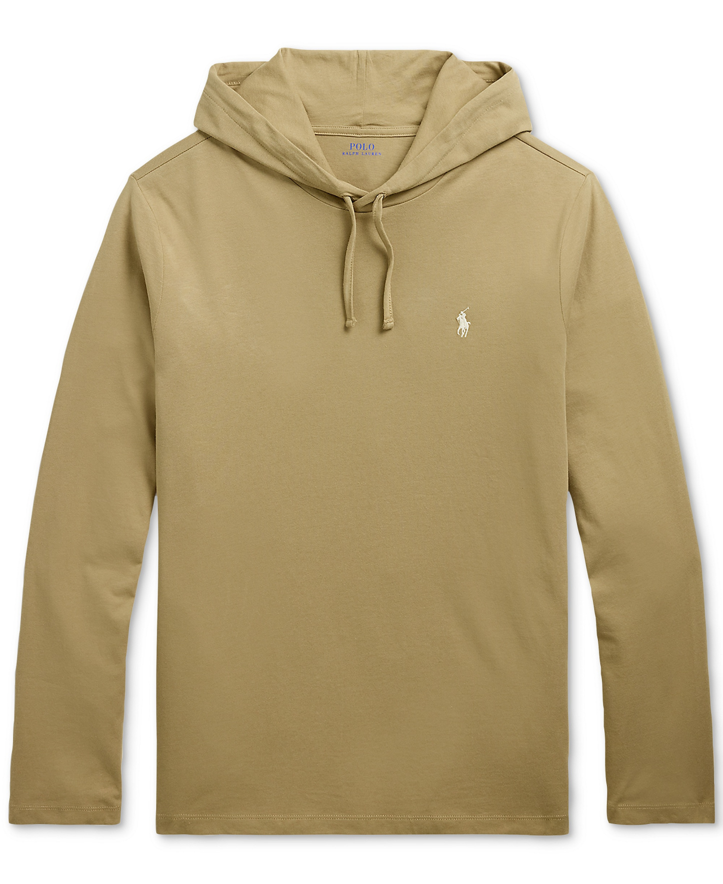 Polo Ralph Lauren Men's Hooded Jersey - Cafe Tan