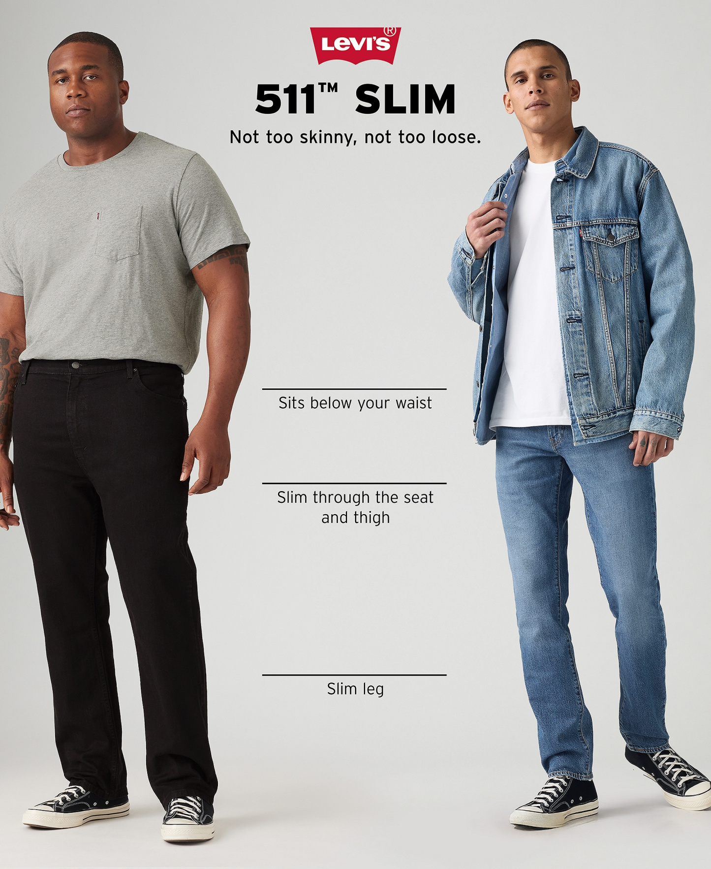 Levi's Men's 511™ Flex Slim Fit Eco Performance Jeans - Everyday Authentic