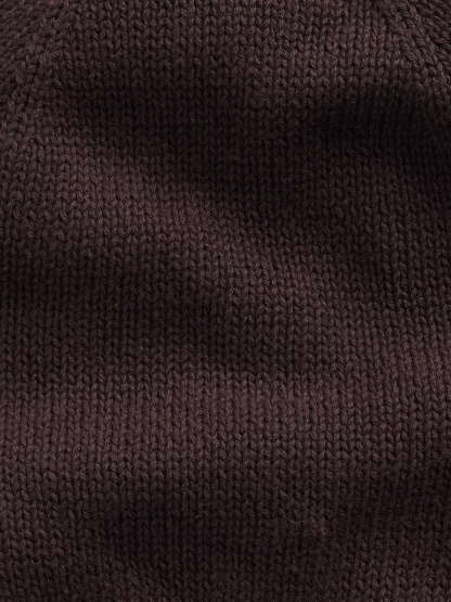 100% Cotton Beanie - Terra brown