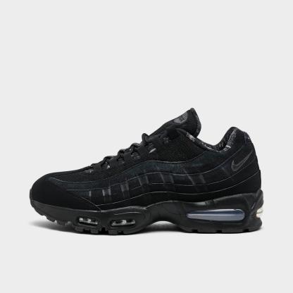 Men's Nike Air Max 95 Big Bubble Casual Shoes - Black/Dark Smoke Grey/Metallic Cool Grey/Black