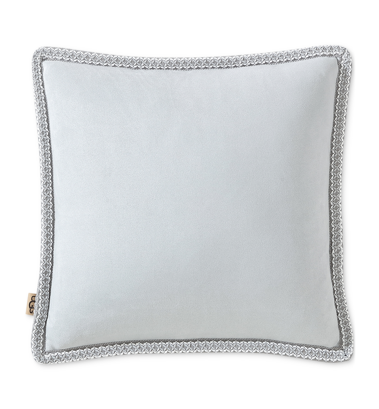 UGG® Kirkwood UGG Braid Decorative Pillow, 20" x 20" - Gray Violet