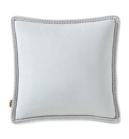 UGG® Kirkwood UGG Braid Decorative Pillow, 20" x 20" - Gray Violet